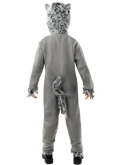Disfraz de lobo gris para niños - Funiglobal | Funidelia