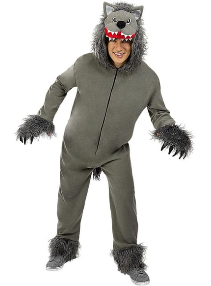 Wolf Kostüm grau