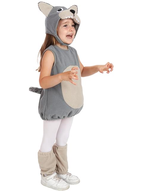 Disfraz de lobo peluche para niños - Funiglobal | Funidelia