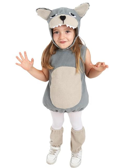 Disfraz de lobo peluche para niños - Funiglobal | Funidelia