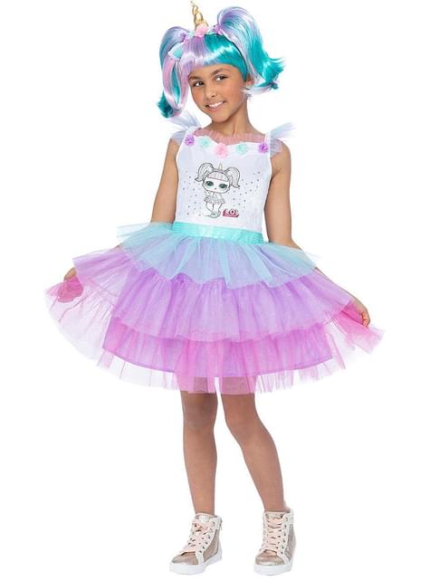 Disfraz de Lol Surprise Unicorn Deluxe para niña