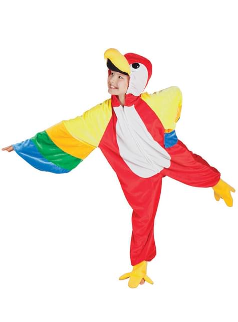 Disfraz de loro de peluche para niño - Boland | Funidelia