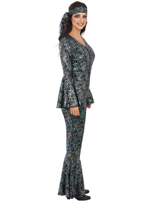 Disfraz de los Años 70 disco para mujer talla grande - Funiglobal | Funidelia