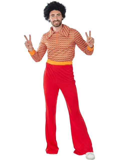 Disfraz de los Años 70 para hombre talla grande - Funiglobal | Funidelia