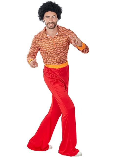 Disfraz de los Años 70 para hombre talla grande - Funiglobal | Funidelia