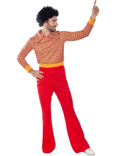 Disfraz de los Años 70 para hombre talla grande - Funiglobal | Funidelia