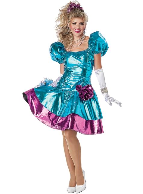 Disfraz de los Años 80 elegante para mujer - California Costumes | Funidelia