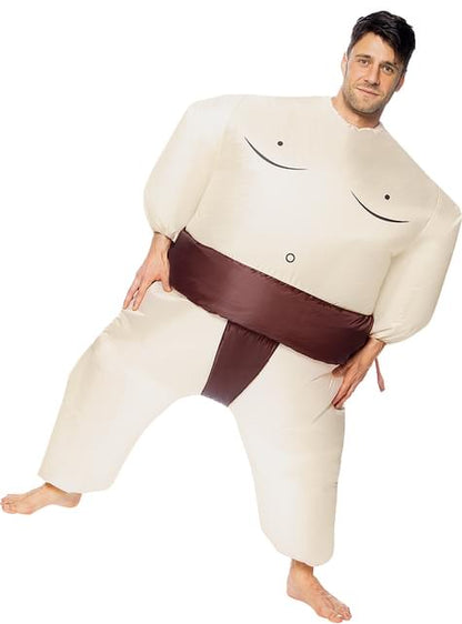 Disfraz de luchador de sumo hinchable para adulto - Funiglobal | Funidelia