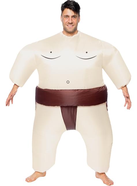 Disfraz de luchador de sumo hinchable para adulto - Funiglobal | Funidelia