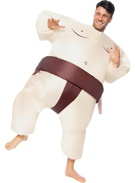 Disfraz de luchador de sumo hinchable para adulto - Funiglobal | Funidelia