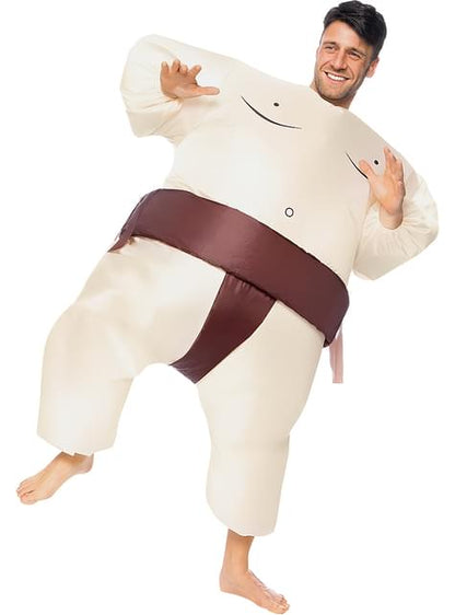 Disfraz de luchador de sumo hinchable para adulto - Funiglobal | Funidelia