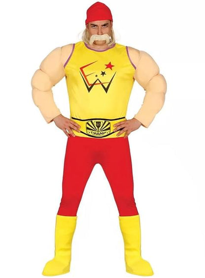 Disfraz de luchador Hogan para hombre - Guirca | Funidelia
