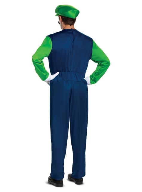 Disfraz de Luigi deluxe para hombre - Super Mario Bros - Disguise | Funidelia