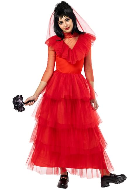 Disfraz de Lydia para mujer - Beetlejuice - Funiglobal | Funidelia