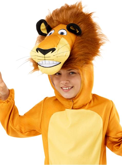 Disfraz de Madagascar Alex el León para niño - Funiglobal | Funidelia