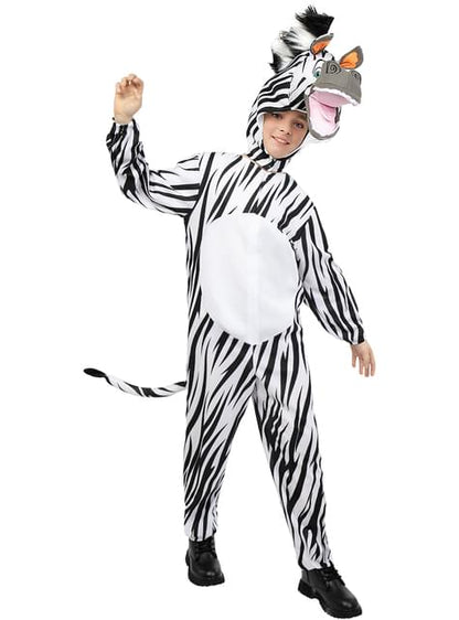 Disfraz de Madagascar Marty la Cebra para niños - Funiglobal | Funidelia