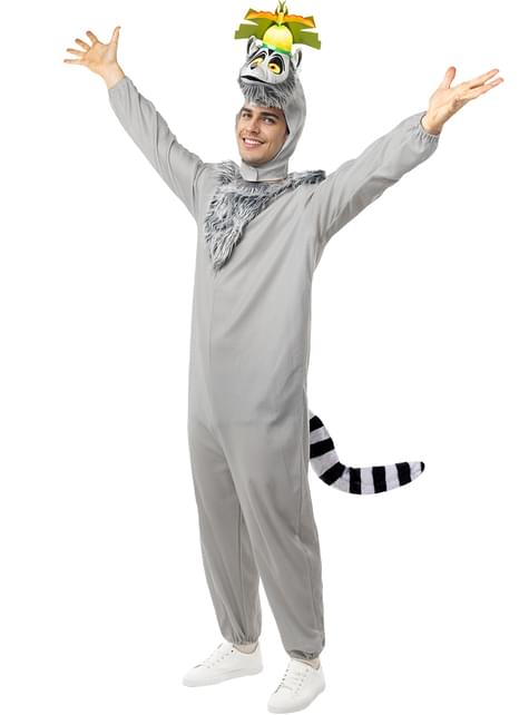 Disfraz de Madagascar Rey Julien para hombre - Funiglobal | Funidelia
