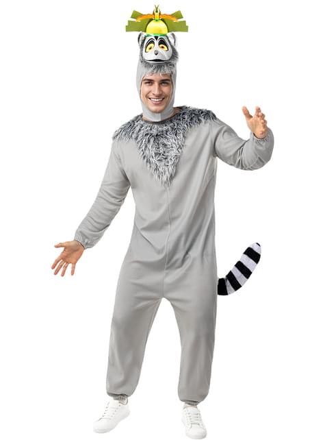 Disfraz de Madagascar Rey Julien para hombre - Funiglobal | Funidelia