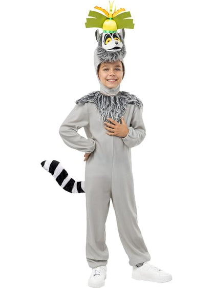 Disfraz de Madagascar Rey Julien para niño - Funiglobal | Funidelia