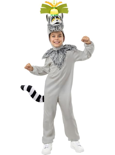 Disfraz de Madagascar Rey Julien para niño - Funiglobal | Funidelia