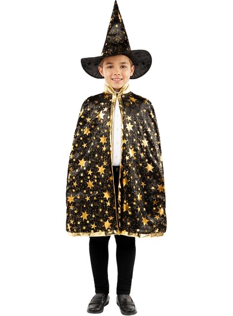 Disfraz de mago con estrellas para niños - Funiglobal | Funidelia