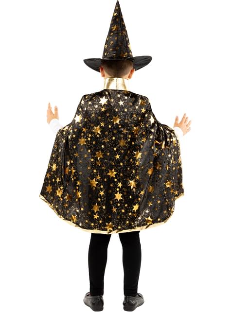 Disfraz de mago con estrellas para niños - Funiglobal | Funidelia