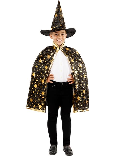 Disfraz de mago con estrellas para niños - Funiglobal | Funidelia