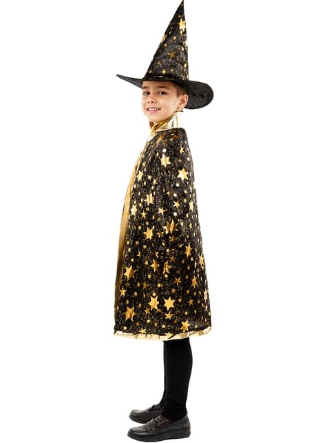 Disfraz de mago con estrellas para niños - Funiglobal | Funidelia