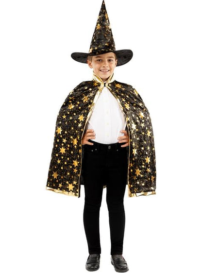 Disfraz de mago con estrellas para niños - Funiglobal | Funidelia