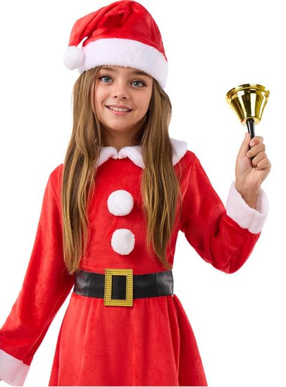 Disfraz de Mamá Noel Deluxe para niña - Funiglobal | Funidelia