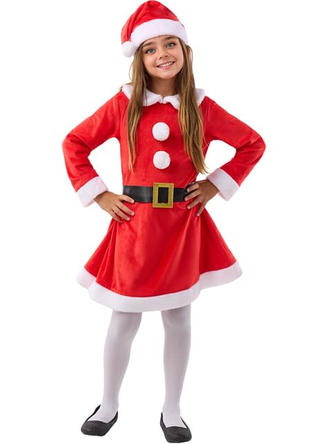 Disfraz de Mamá Noel Deluxe para niña - Funiglobal | Funidelia
