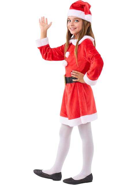 Disfraz de Mamá Noel Deluxe para niña - Funiglobal | Funidelia