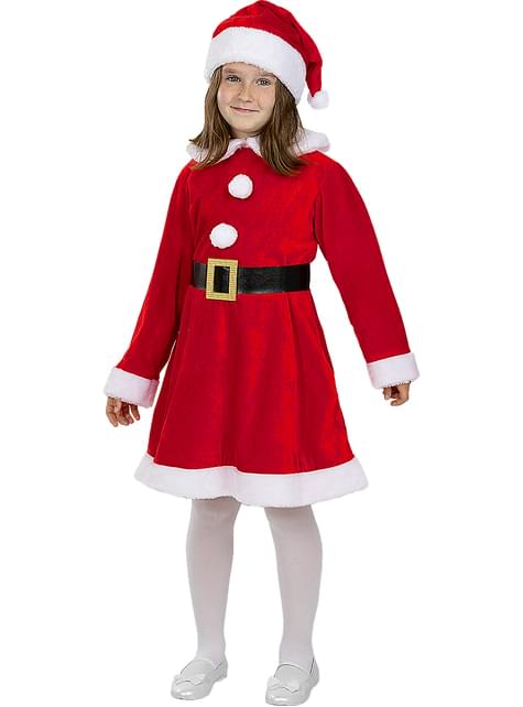 Disfraz de Mamá Noel Deluxe para niña - Funiglobal | Funidelia