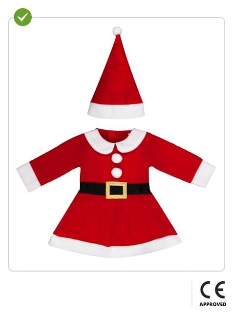 Disfraz de Mamá Noel para bebé - Funiglobal | Funidelia