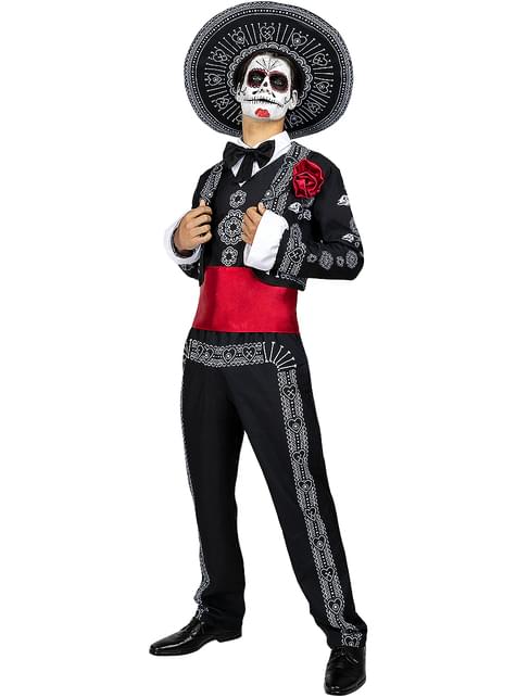 Disfraz de Día de los Muertos para hombre - Funiglobal | Funidelia