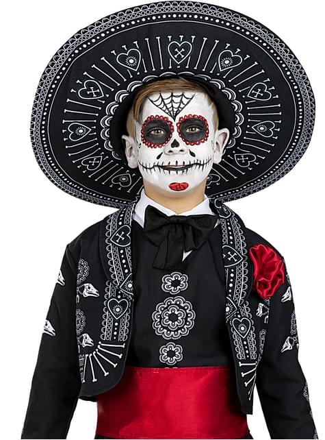 Disfraz de Día de los Muertos para niño - Funiglobal | Funidelia