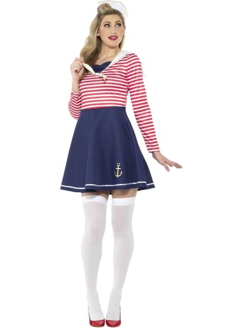 Disfraz de marinera para mujer - Smiffys | Funidelia