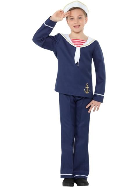 Disfraz de marinero para niño