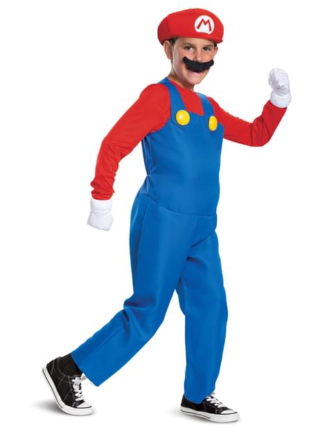 Disfraz de Mario Bros Deluxe para niño - Disguise | Funidelia