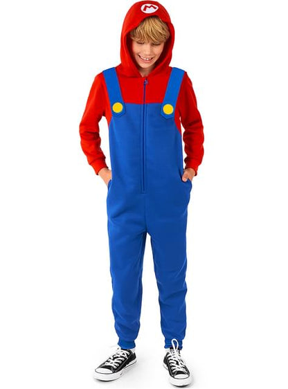 Disfraz de Mario Onesie para niños - Super Mario Bros - Opposuits | Funidelia