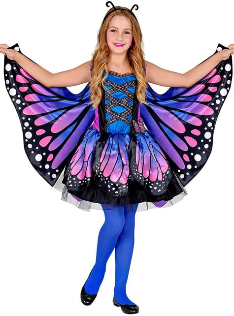 Disfraz de mariposa para niña