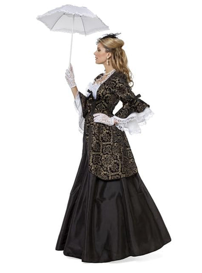 Disfraz de Marquesa negro para mujer - Wilbers | Funidelia