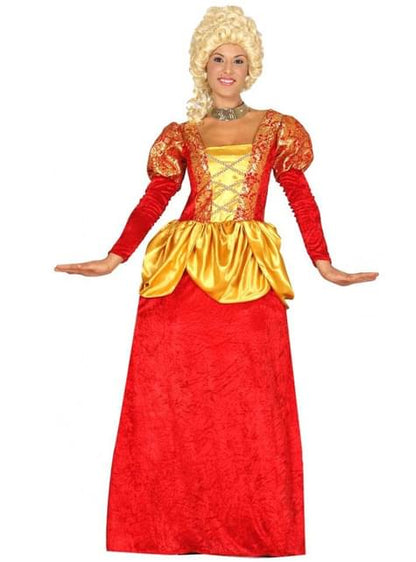 Disfraz de marquesa roja para mujer - Guirca | Funidelia