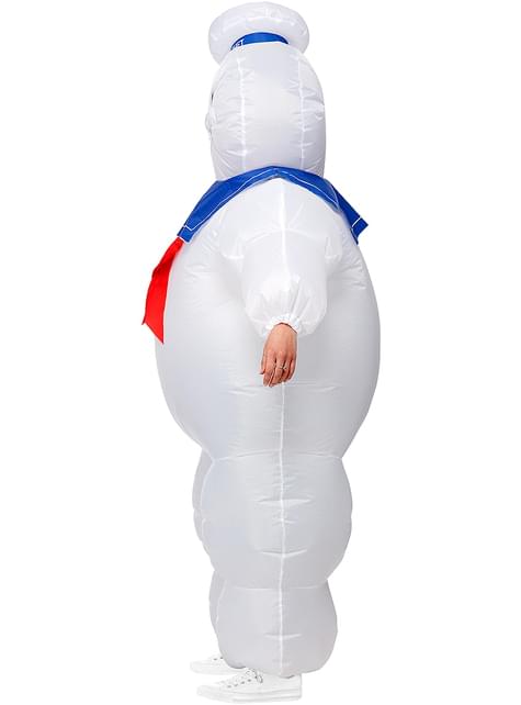 Disfraz de Marshmallow hinchable para adultos - Los Cazafantasmas