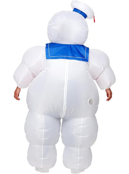 Disfraz de Marshmallow hinchable para adultos - Los Cazafantasmas