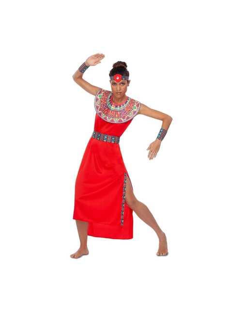 Disfraz de Masai para mujer