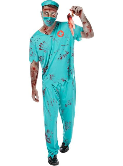 Disfraz de médico cirujano zombie para hombre - Funiglobal | Funidelia