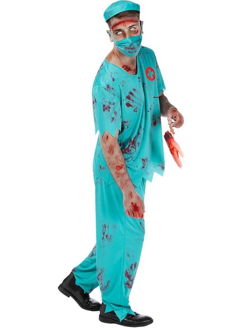 Disfraz de médico cirujano zombie para hombre - Funiglobal | Funidelia