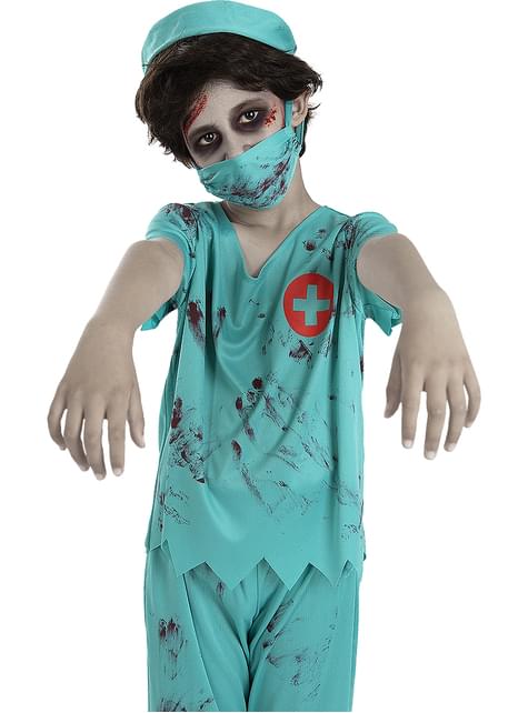 Disfraz de médico zombie para niño - Funiglobal | Funidelia