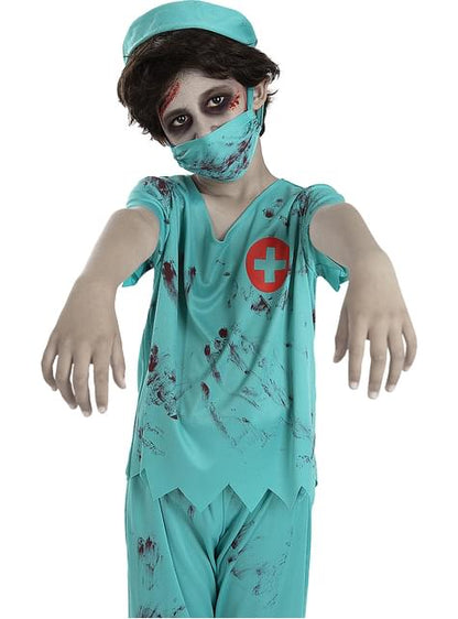 Disfraz de médico zombie para niño - Funiglobal | Funidelia